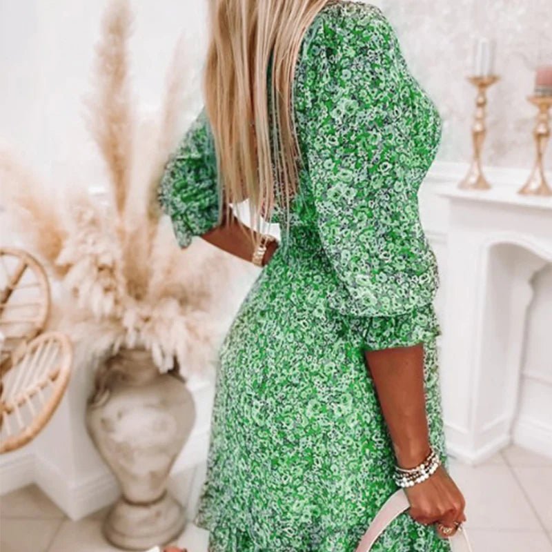 Sunna - Abito Floreale Elegante
