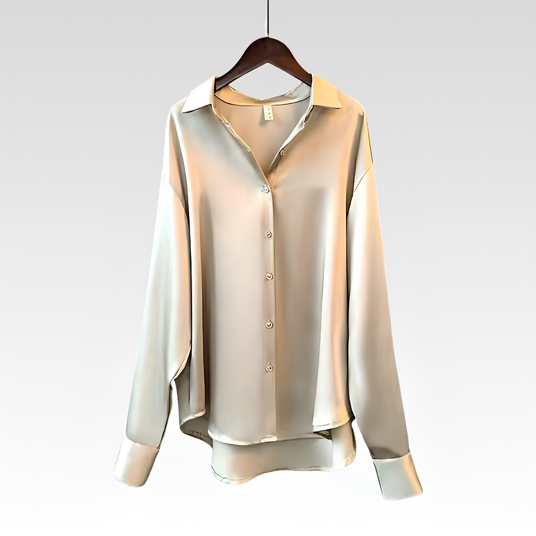 Clémence™ | Camicia in Satin