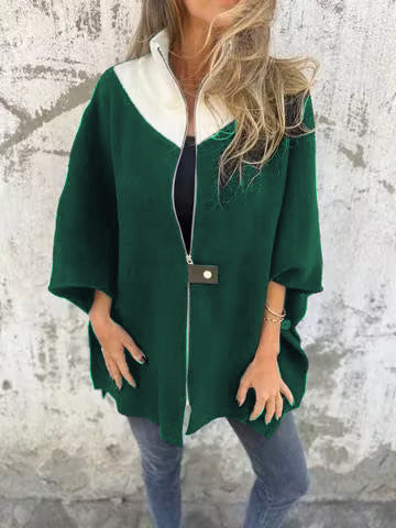 Alessia | Giacca con Collo Alto e Mezza Zip - Edizione Limitata