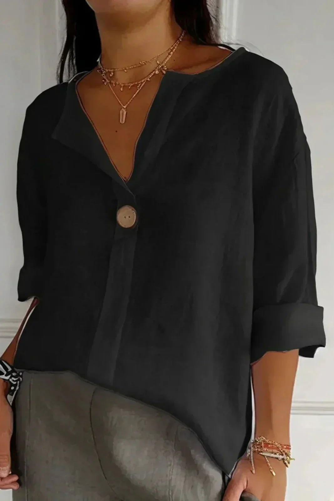 Zamma | Top in Lino Relaxed