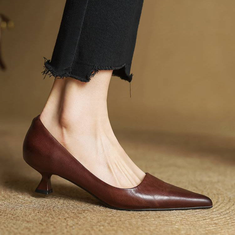 Anok | Décolleté con Tacco Kitten Elegante