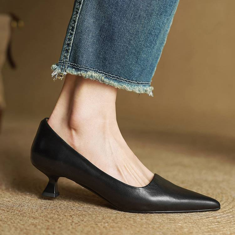 Anok | Décolleté con Tacco Kitten Elegante