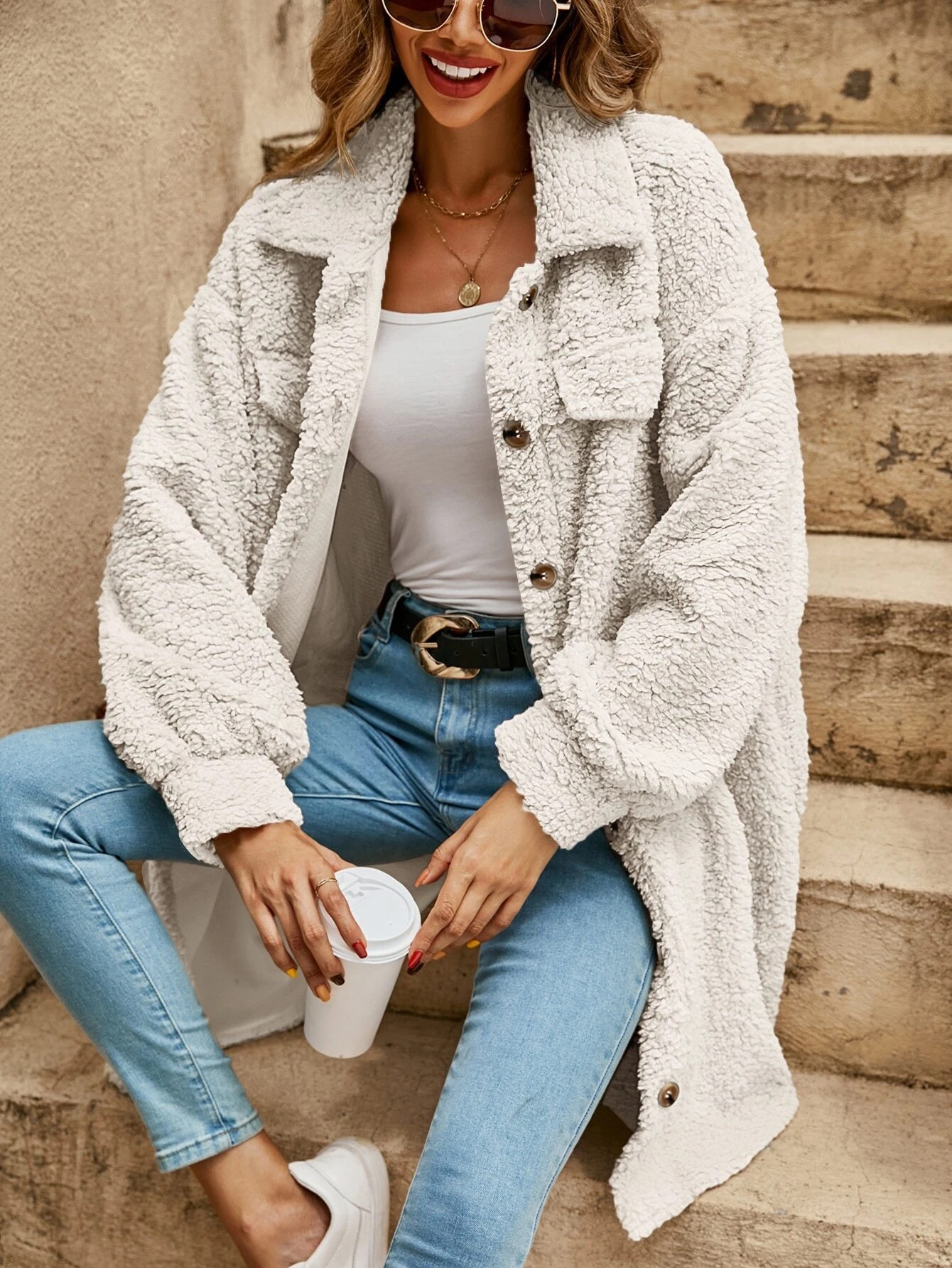 Savannah™ - Cappotto Teddy Accogliente