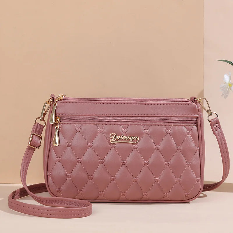 Lily™ - Borsa Messenger Ricamata