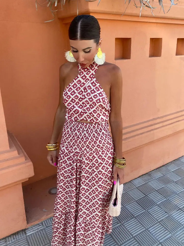 Mickay™ | Vestito Midi Chic per Donne con Design Senza Maniche