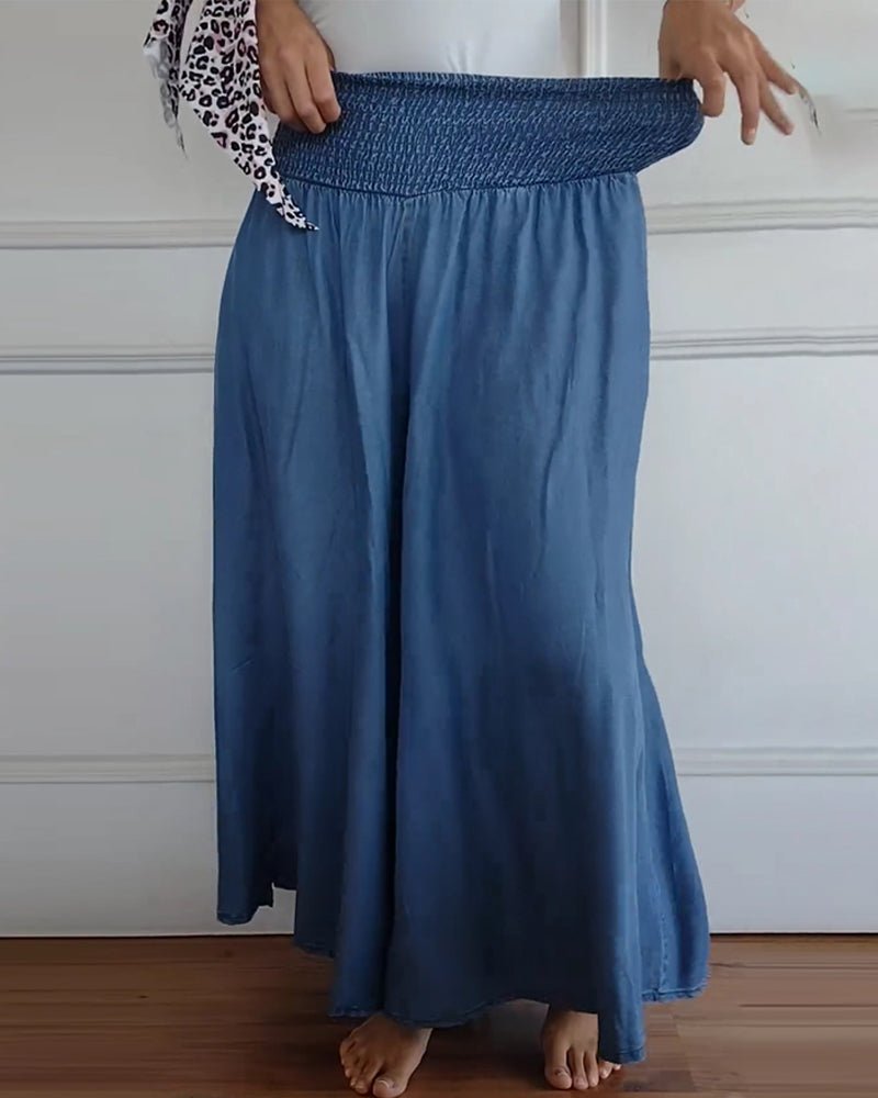 Sage | Pantaloni Flowy Stretch