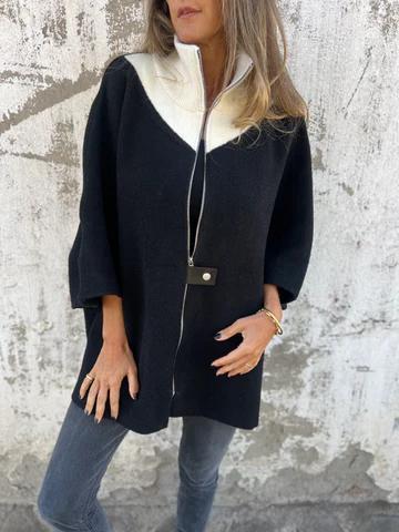 Alessia | Giacca con Collo Alto e Mezza Zip - Edizione Limitata