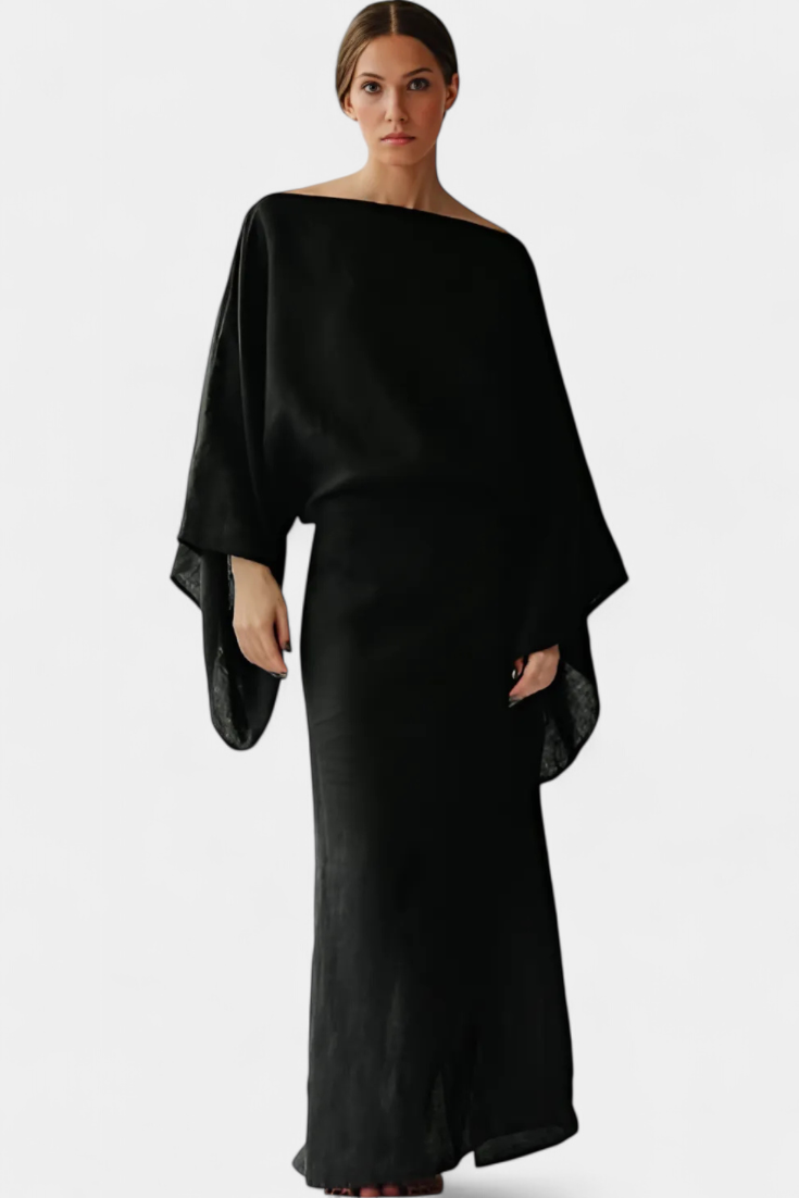 Kamilia - Vestito Kimono con Cintura