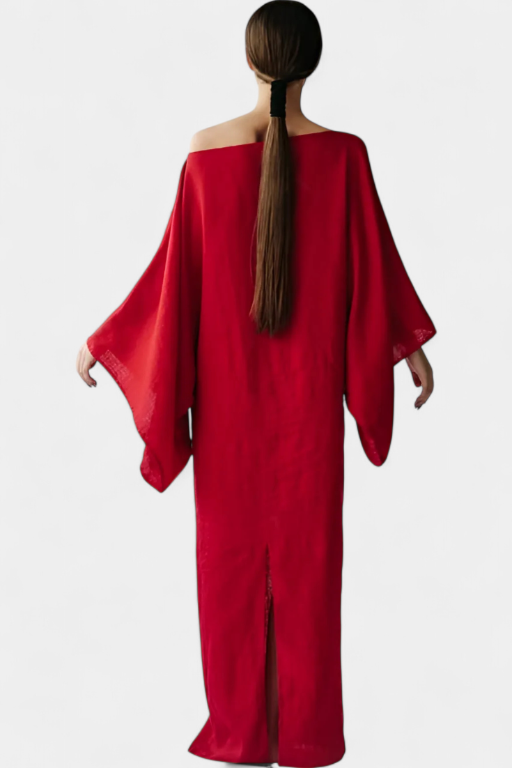 Kamilia - Vestito Kimono con Cintura