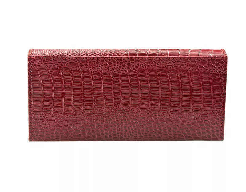 Madison™ Stile | Elegante Portafoglio RFID con Embossing