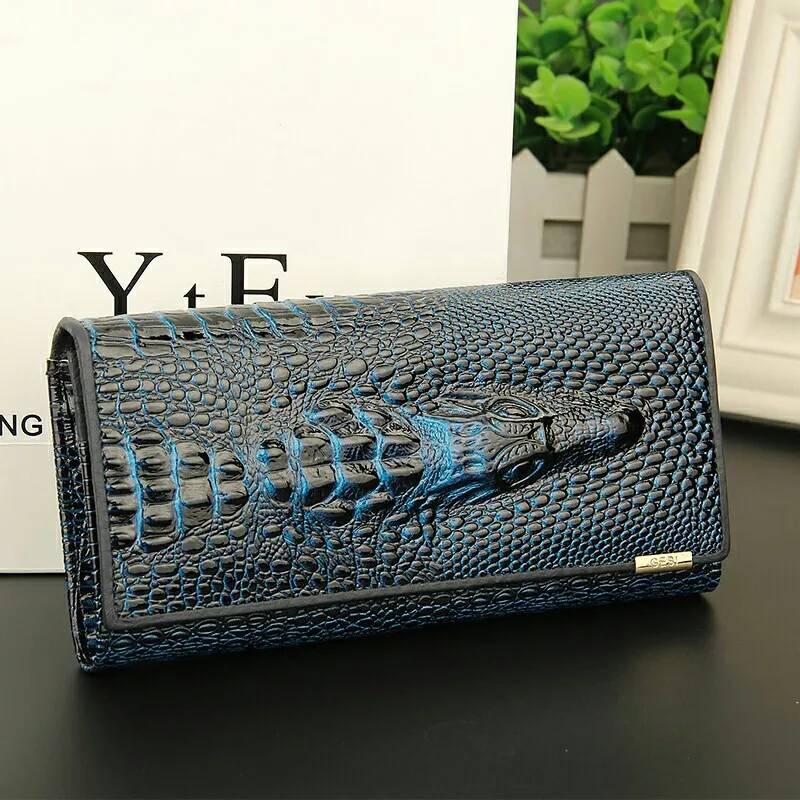Madison™ Stile | Elegante Portafoglio RFID con Embossing
