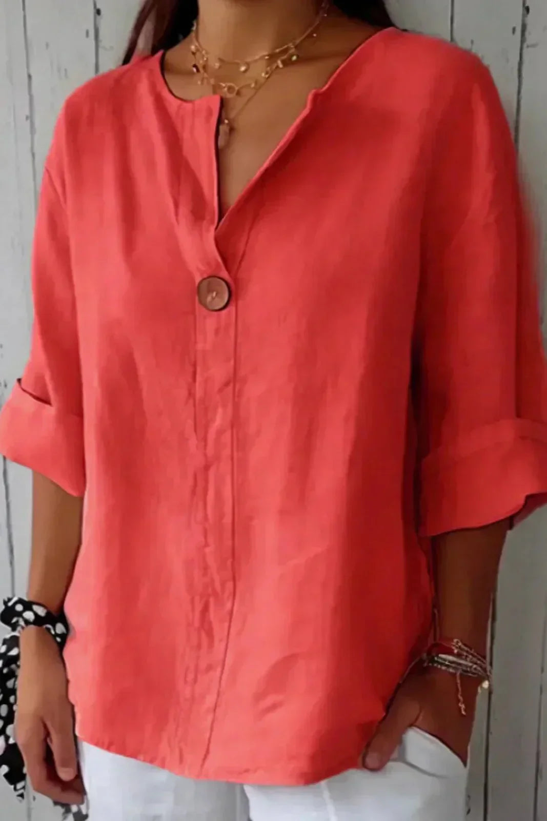 Zamma | Top in Lino Relaxed