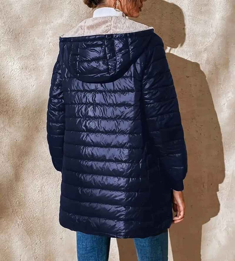 Alyssa™ - Giacca Termica Lunga Casual e Confortevole