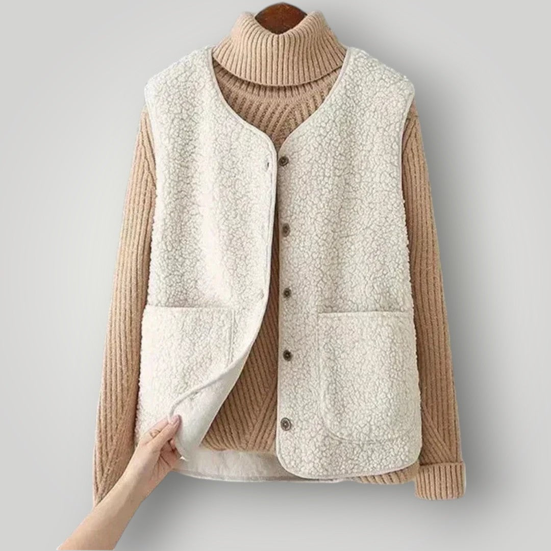 Layla™ - Gilet Chic Versatile in Lana