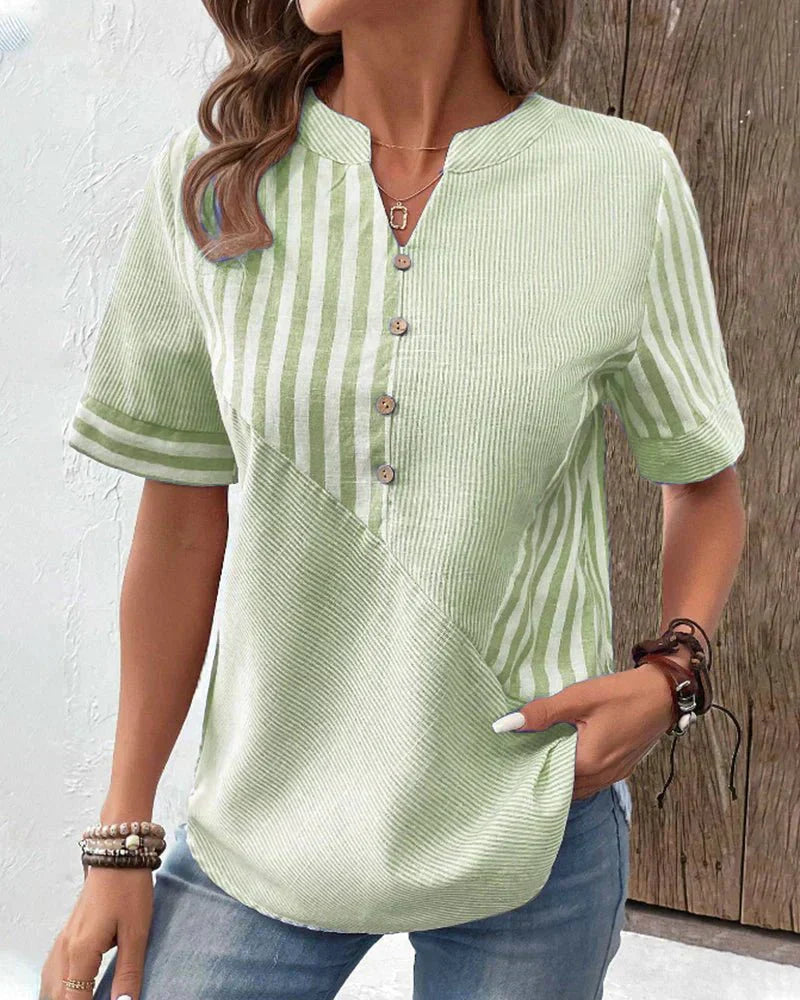 Lila | Blusa a Righe Morbida