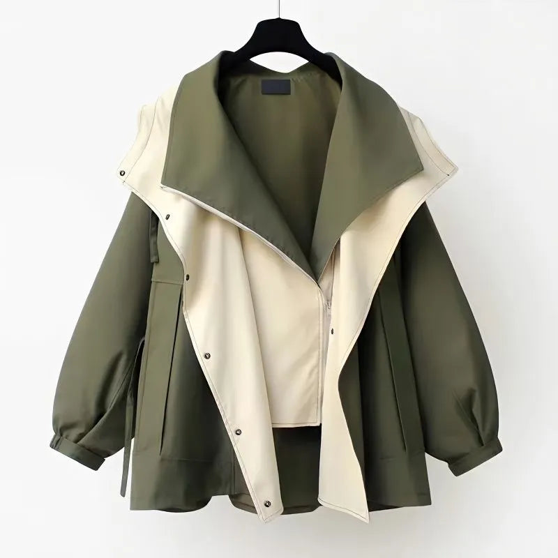 Scarlett™ - Elegante Trench Impermeabile