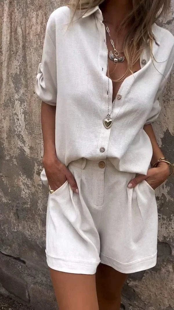 Auriana | Set in Lino Luxe Breeze