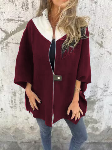 Alessia | Giacca con Collo Alto e Mezza Zip - Edizione Limitata
