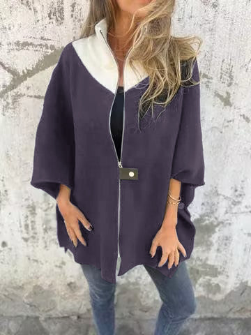 Alessia | Giacca con Collo Alto e Mezza Zip - Edizione Limitata