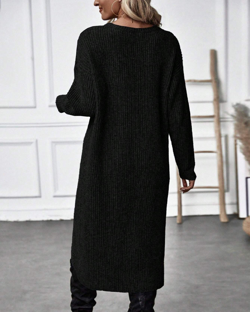 Addison™ - Abito Maglione Comodo Stile Irregolare