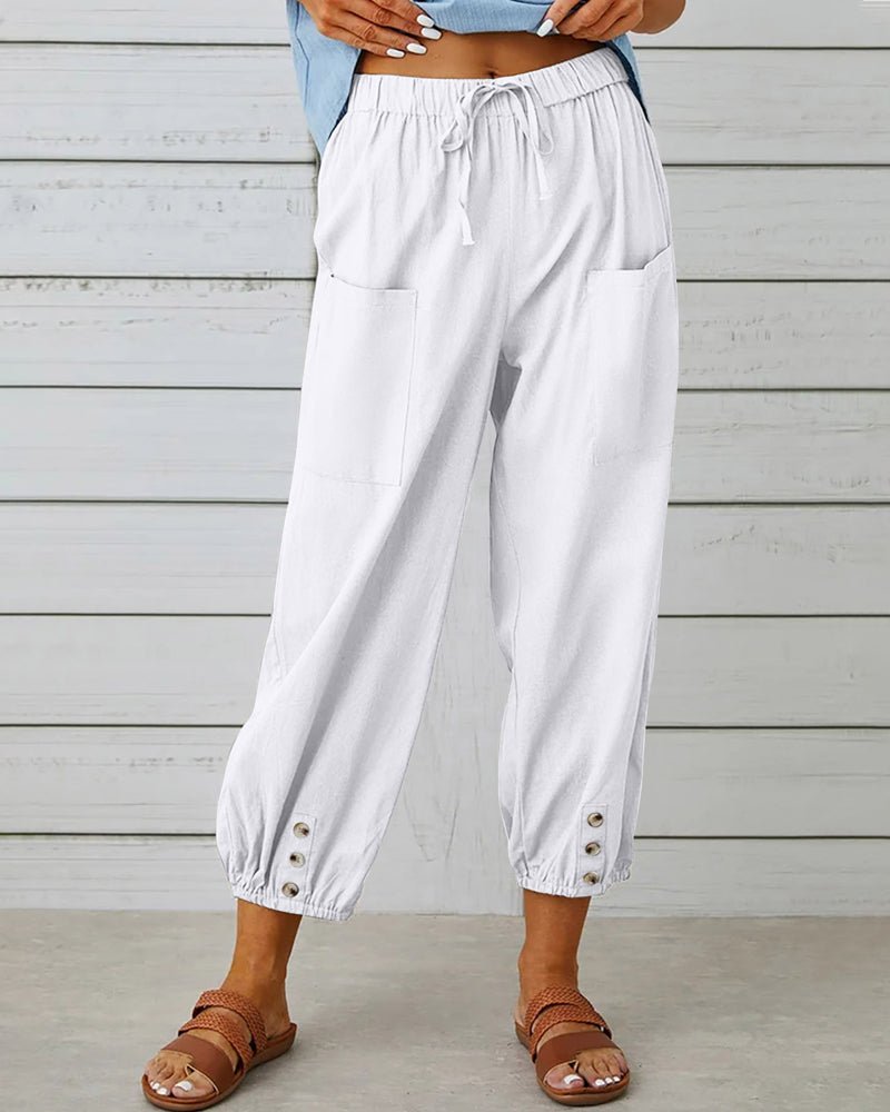 Neve | Pantaloni Chic a Vita Alta
