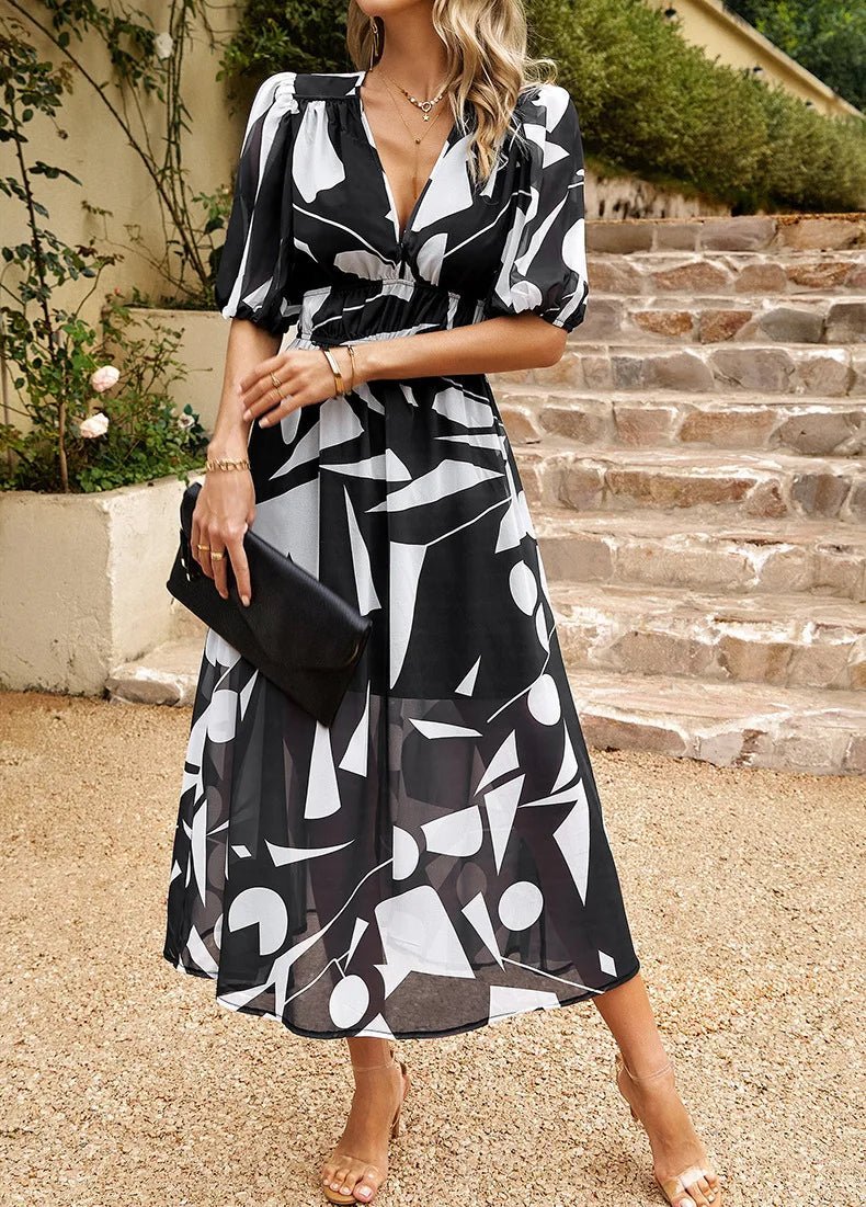 Allison | Abito Floreale Elegante
