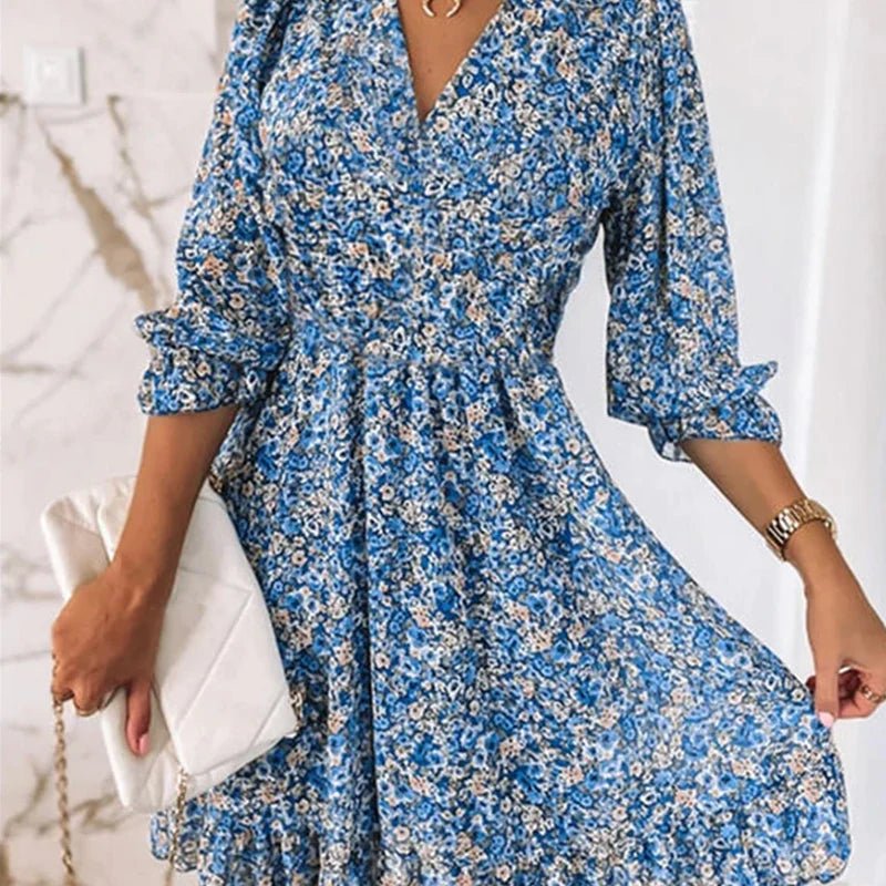 Sunna - Abito Floreale Elegante