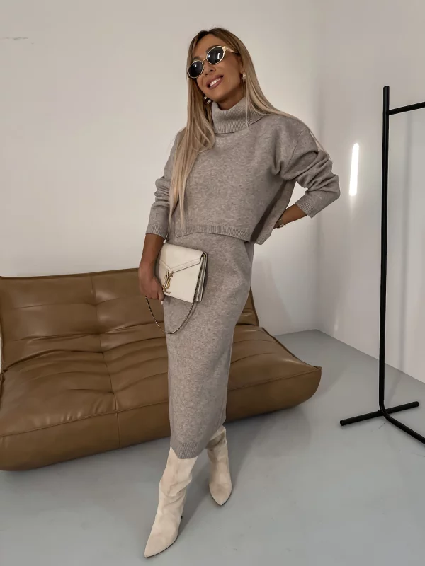 Nicole - Set di maglieria autunno per donne