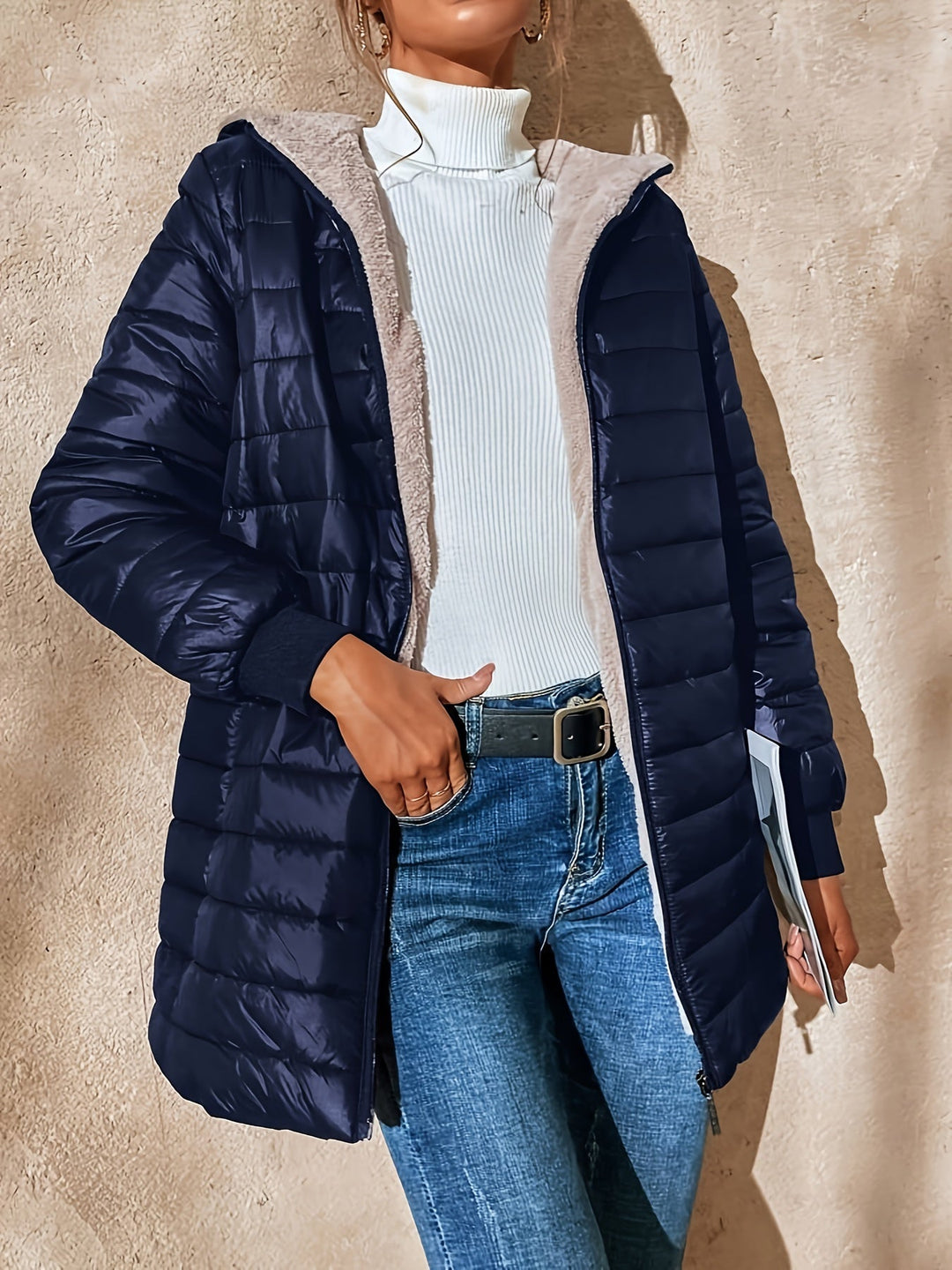 Alyssa™ - Giacca Termica Lunga Casual e Confortevole