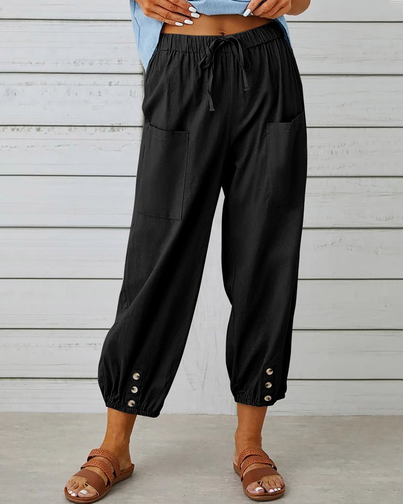 Neve | Pantaloni Chic a Vita Alta