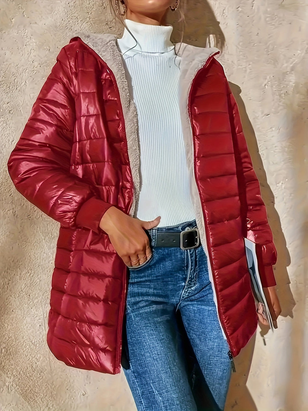 Alyssa™ - Giacca Termica Lunga Casual e Confortevole
