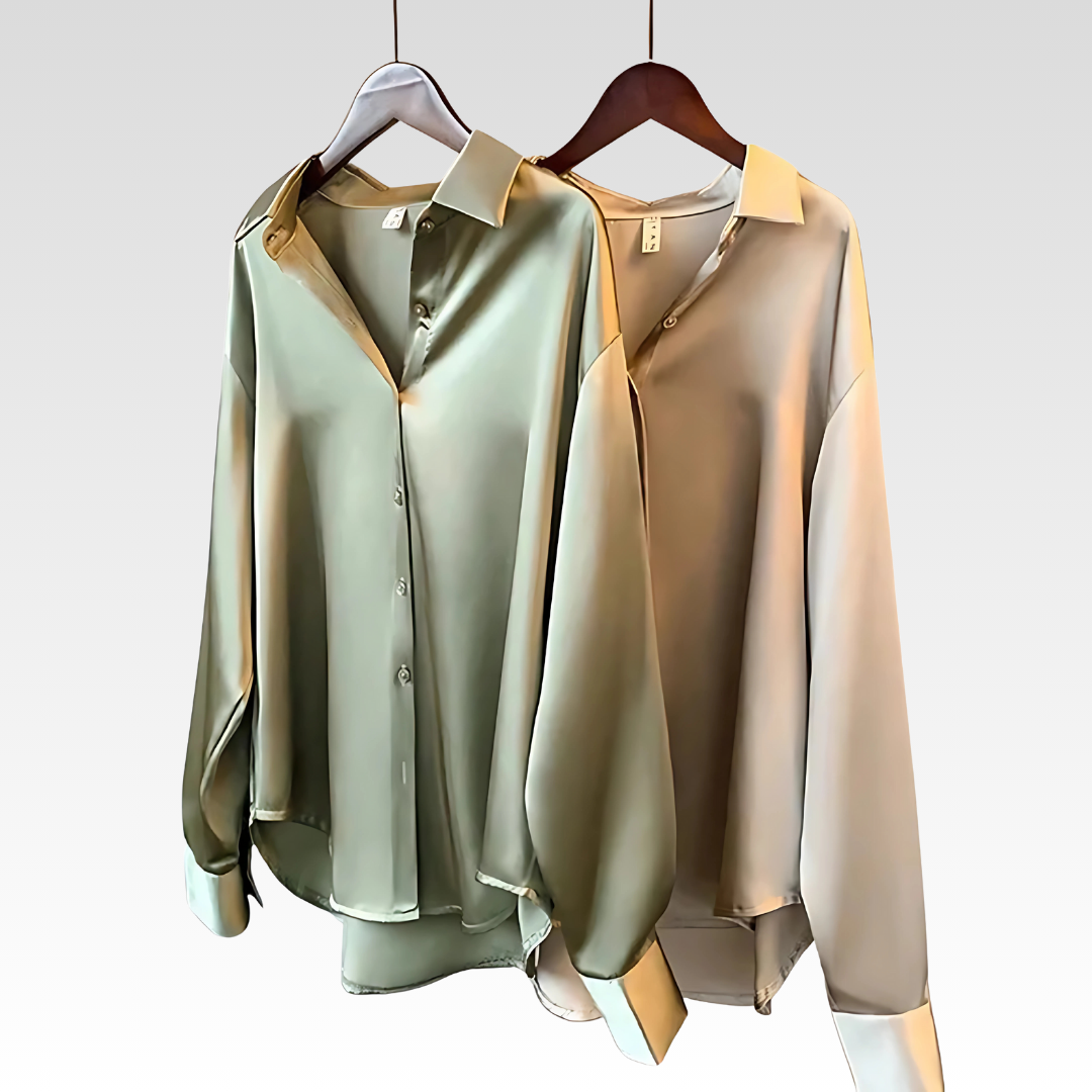 Clémence™ | Camicia in Satin