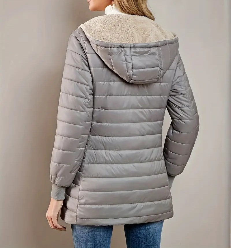 Alyssa™ - Giacca Termica Lunga Casual e Confortevole