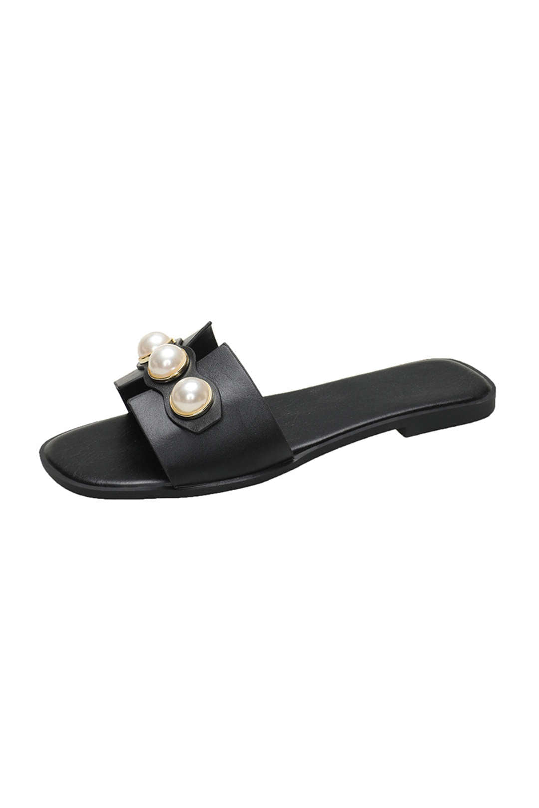 Scarpe Piatte con Perle
