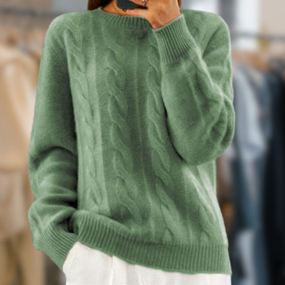 Charlotte™ - Maglione Morbido in Cashmere Lavorato a Maglia