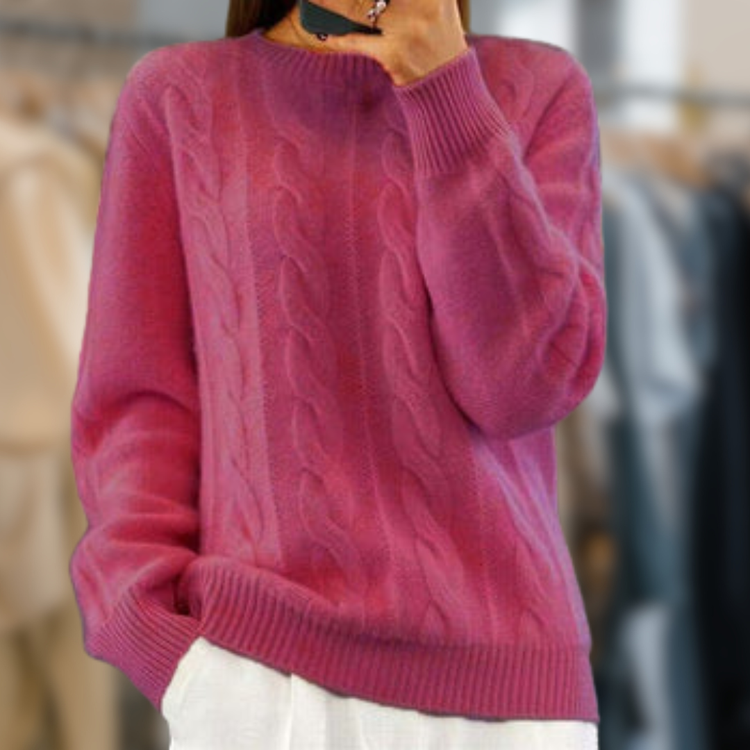 Charlotte™ - Maglione Morbido in Cashmere Lavorato a Maglia