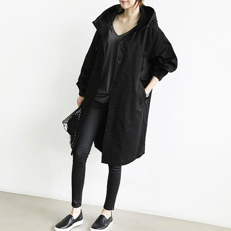 Aubrey™ – Elegante Trench Impermeabile