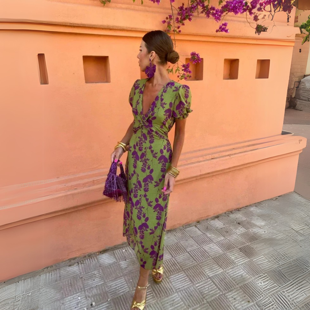 Danielle™ | Vestito Floreale Chic