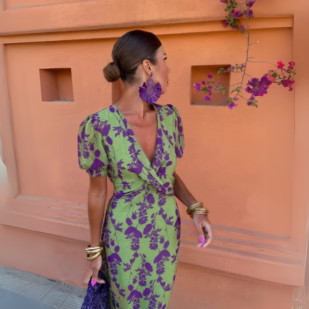Danielle™ | Vestito Floreale Chic