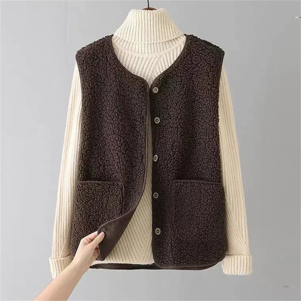 Layla™ - Gilet Chic Versatile in Lana