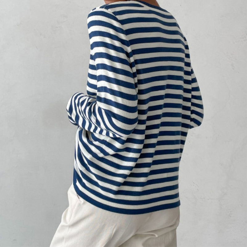 Grace™ - Camicia Striata Elegante