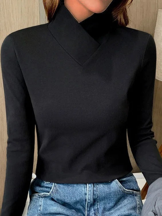 Harper™ - Elegante Maglione a Collo Alto