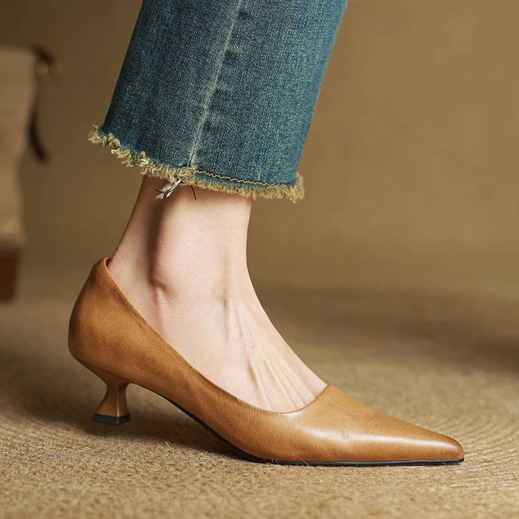 Anok | Décolleté con Tacco Kitten Elegante