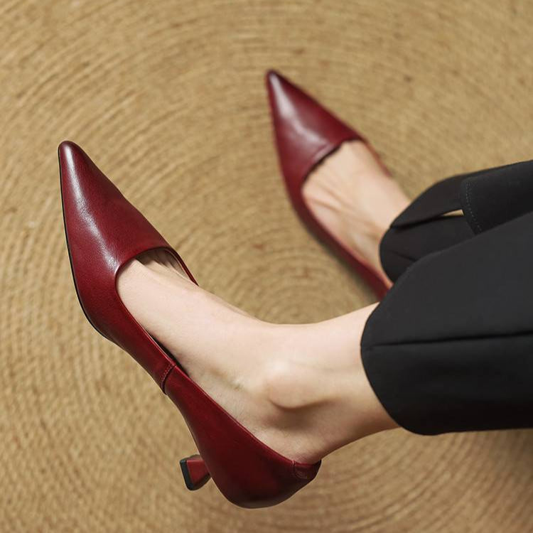 Anok | Décolleté con Tacco Kitten Elegante