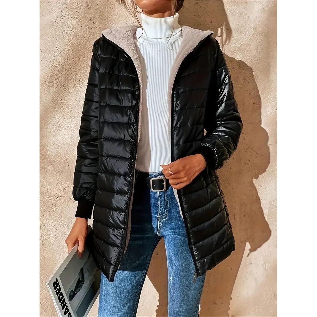 Alyssa™ - Giacca Termica Lunga Casual e Confortevole