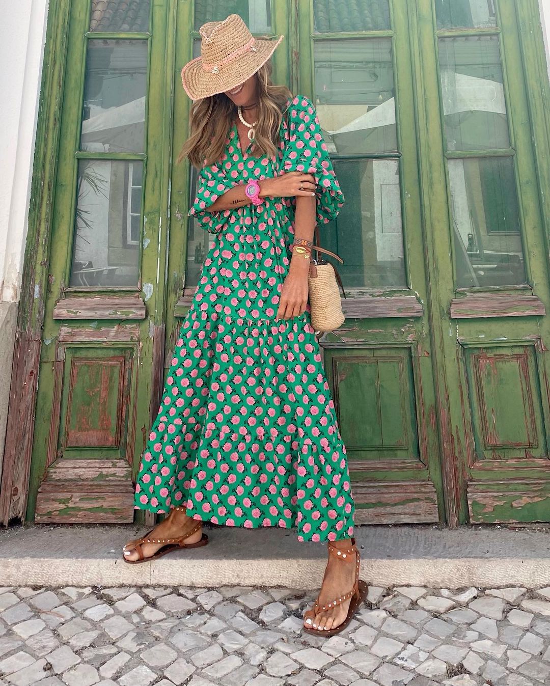 Iwa | Abito lungo Bohemien