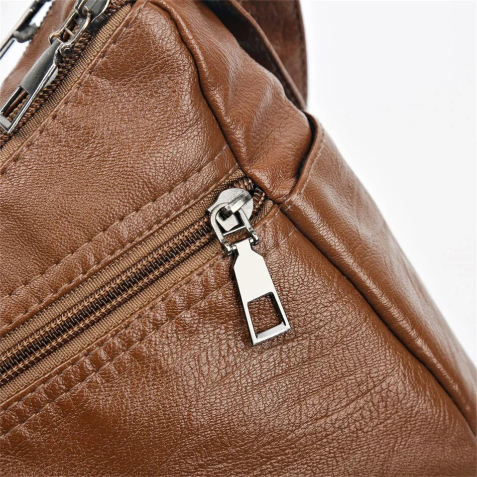 Olivia™ Vintage Charm | Borsa con Cerniera Morbida