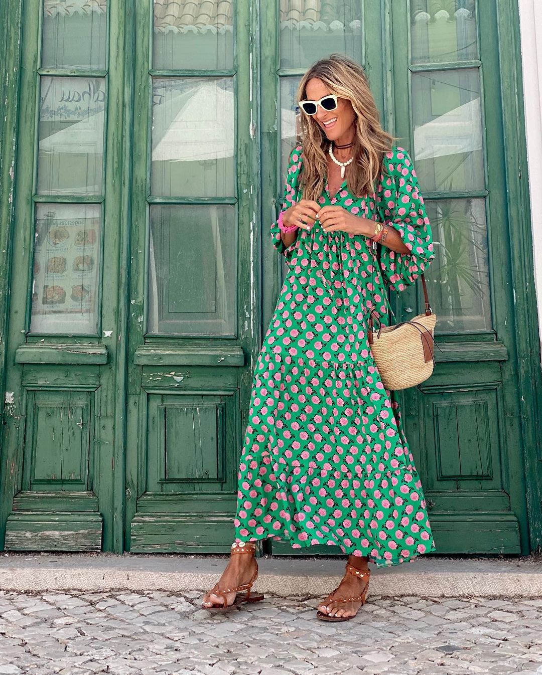 Iwa | Abito lungo Bohemien