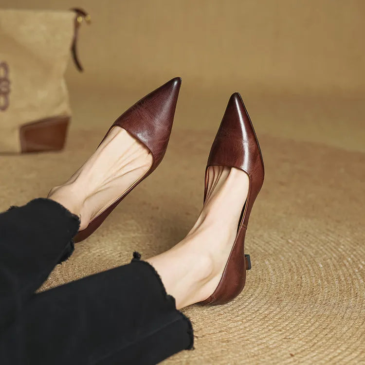 Anok | Décolleté con Tacco Kitten Elegante