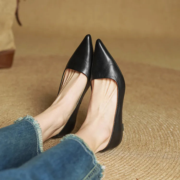 Anok | Décolleté con Tacco Kitten Elegante